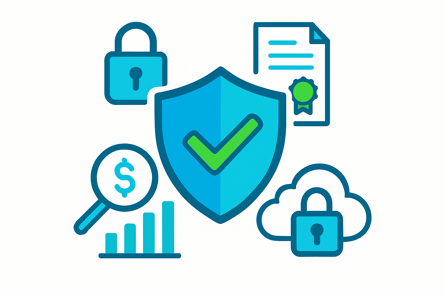 Cybersecurity and compliance protection for accounting firm data