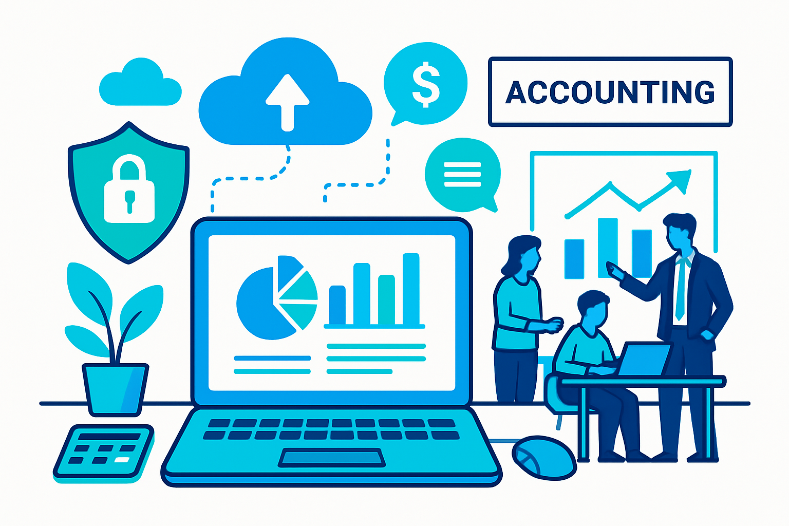 Managed IT services supporting a modern accounting firm